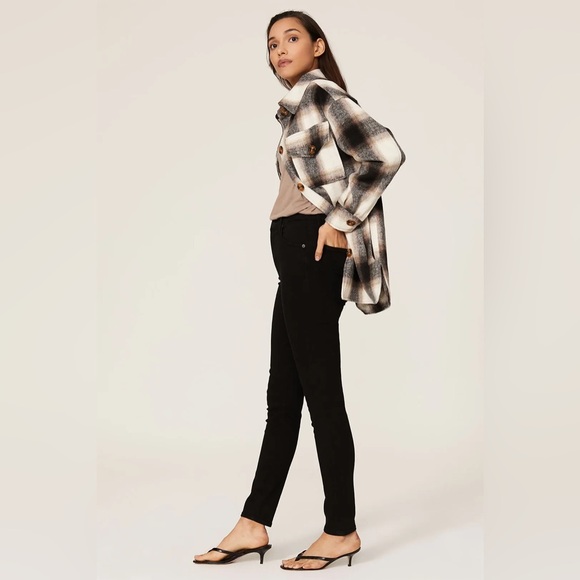 Citizens of Humanity Chrissy high-rise skinny jeans | Black | 27 - Picture 6 of 17